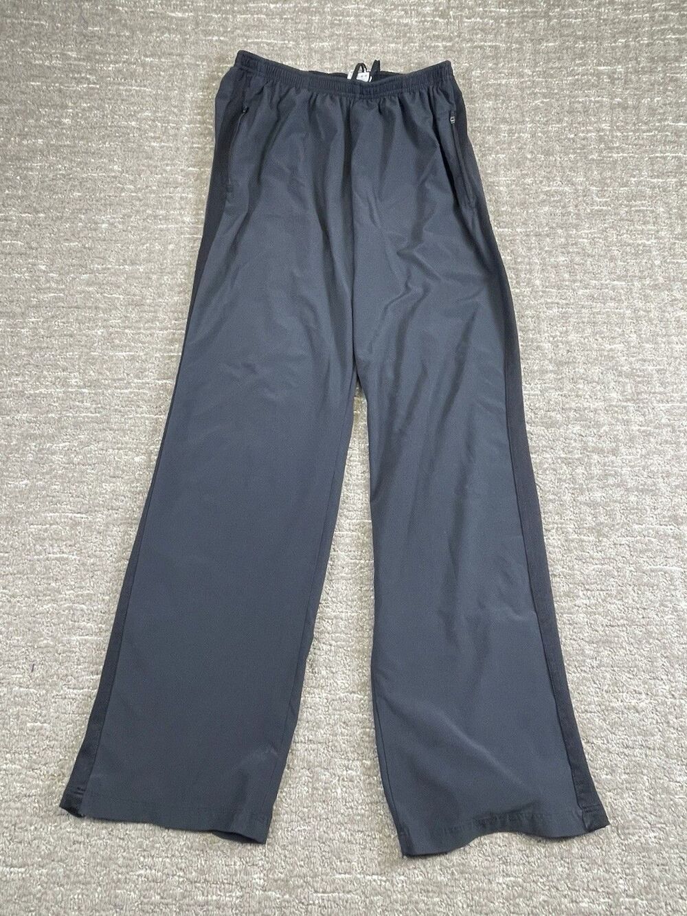 Nike Dry Fits Men's Flex Black Pants Reflective Trim XL  Running